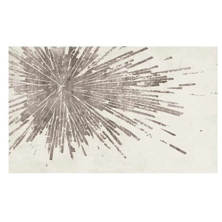 Norvo | Japansk Minimalistisk Myk Teppe Luksus Antiskli for Soverom Stue og Lounge