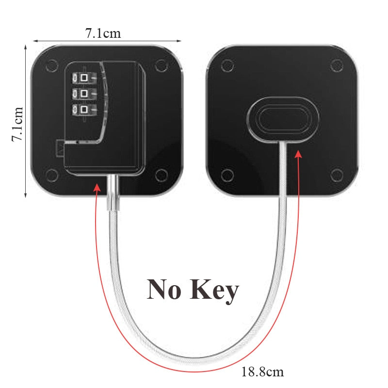 Safe Baby Secure Door Cabinet Lock | Skanto