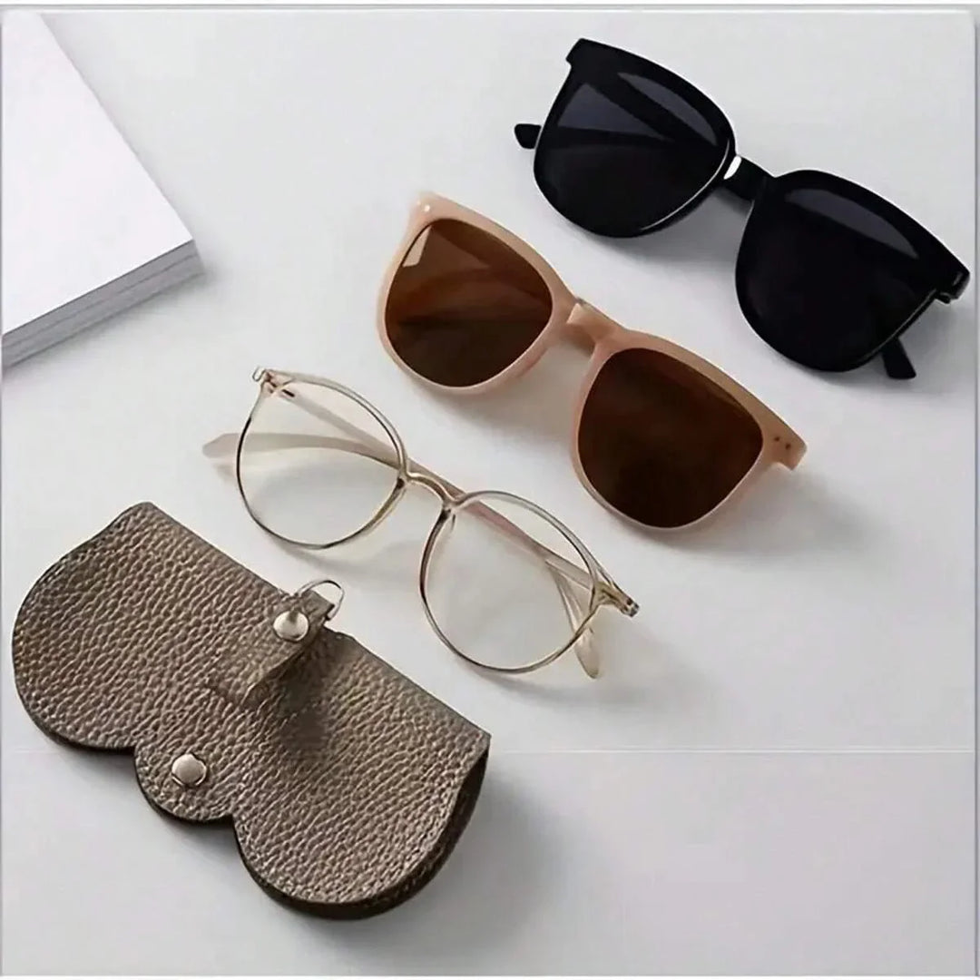 Skanto | Hengende PU Lær Solbrille Pose