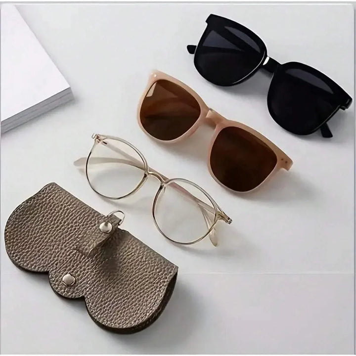 Skanto | Hengende PU Lær Solbrille Pose