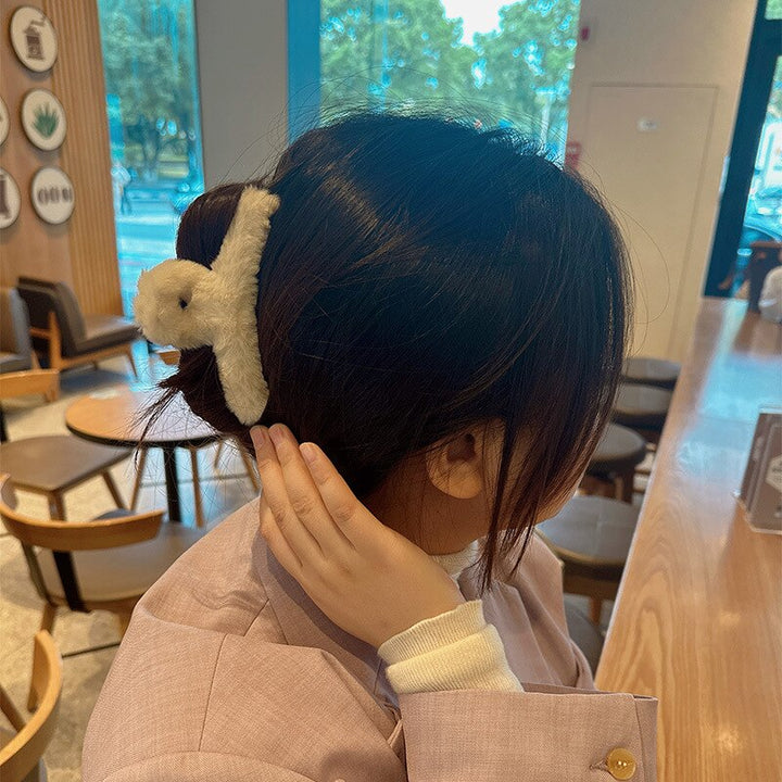 Skanto | Shark Clip Fluffy Hair Claw