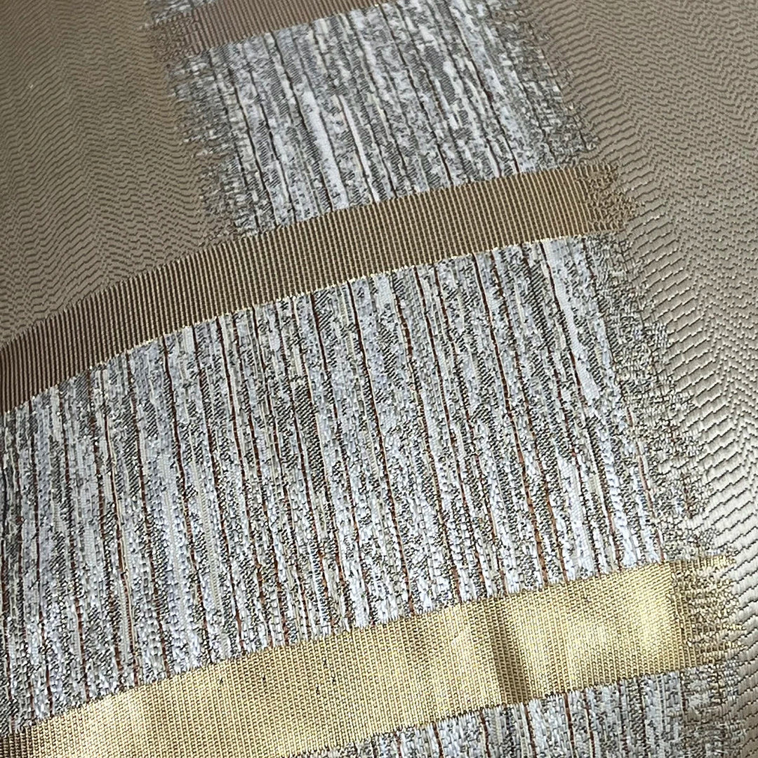 Shiny Golden Silver Stripe Jacquard Pillow Covers 45x45cm Cushion Covers Square Cover for Sofa Throw Pillows Light Luxury Nordic Home Decor | Skanto