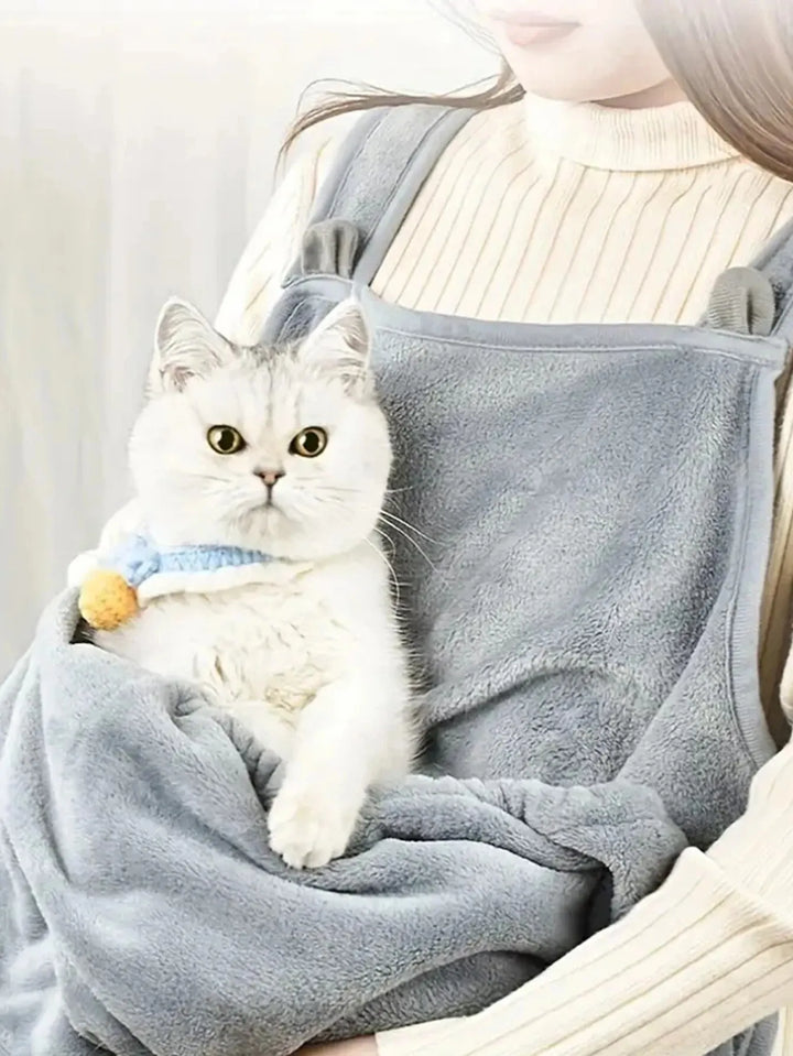Katt bæreveske med oppbevaringsveske Skanto