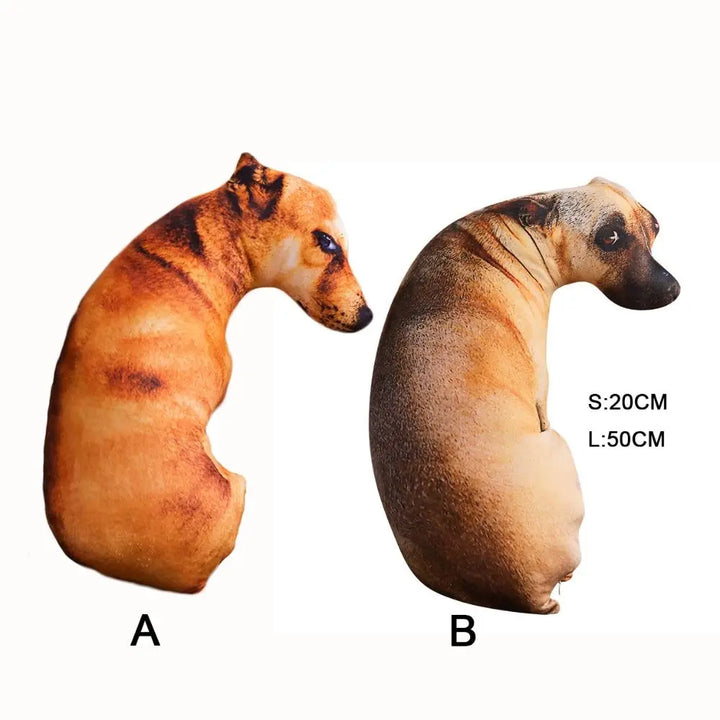 Skanto | Realistiske Hundemyke Hund Plush Puter