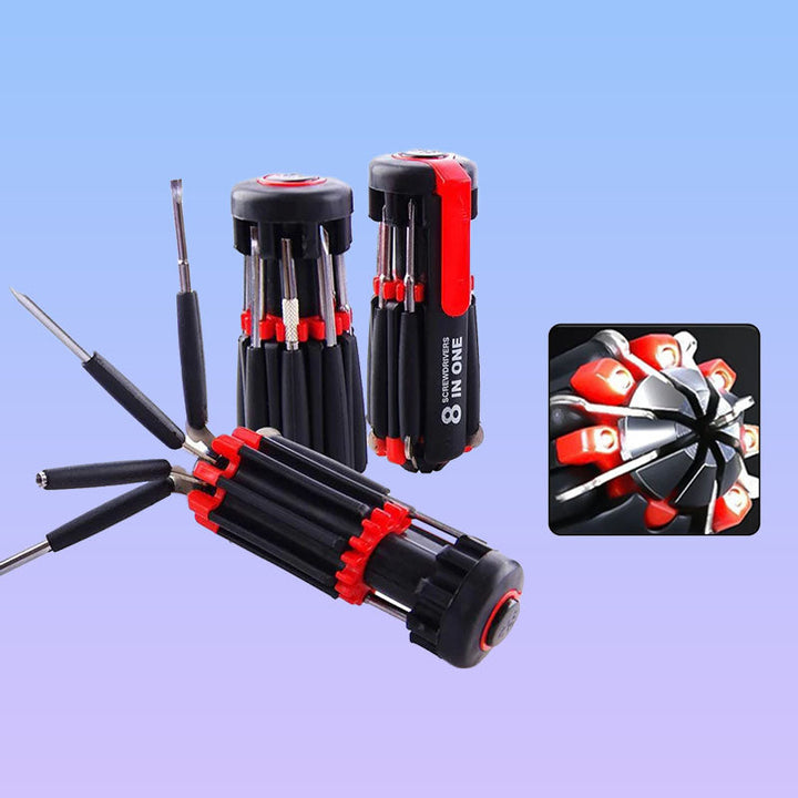 Bright Fix 8in1 LED Multi-Tool Screwdriver | Skanto