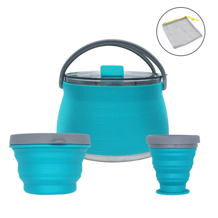 Skanto | Reise Go Multifunctional Sammenleggbar Utendørs Kettle