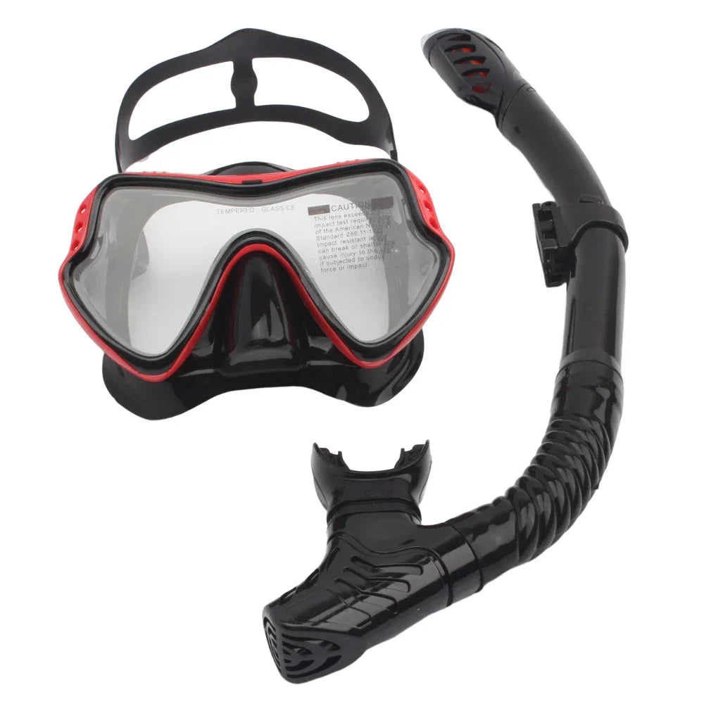 Norvo | Voksen Unisex Snorkling Dykkermaske Sett med Briller