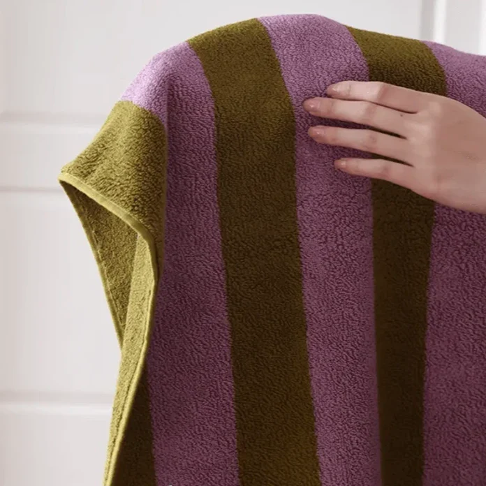 Retro Stripe Håndkle (Chunky) | Skanto