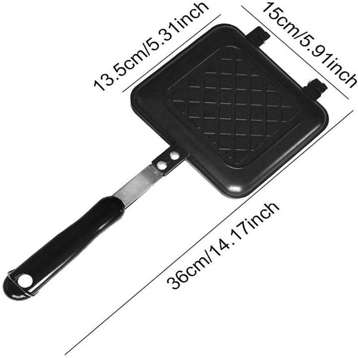 Skanto | Dobbeltrads non-stick sandwich maker panne