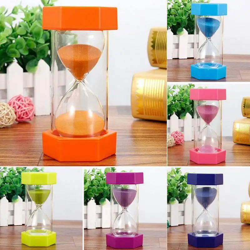 Hexagonal dekorativ timeglass – flere tidsalternativer og farger | Skanto