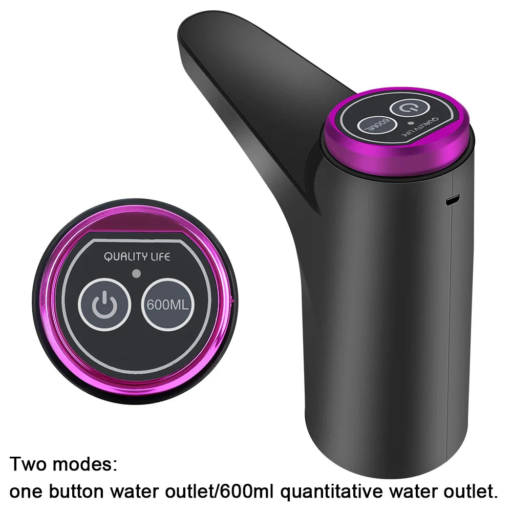 Skanto | Elektrisk Vann Dispensere AquaOne Touch | Berøringskontroll | USB Lading | For Gallon Flasker