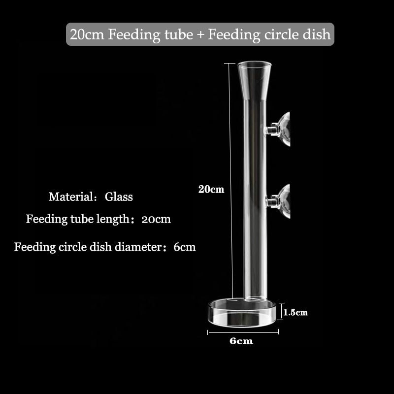 Skanto | Transparent Akvarium Glass Tube Fisk Materiell
