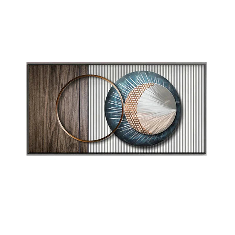 Modern Aesthetic Abstract Sun & Moon Wall Art Fine Art Canvas Prints Pictures for Luxury Loft Living Room Dining Room Lifestyle Art Decor | Skanto