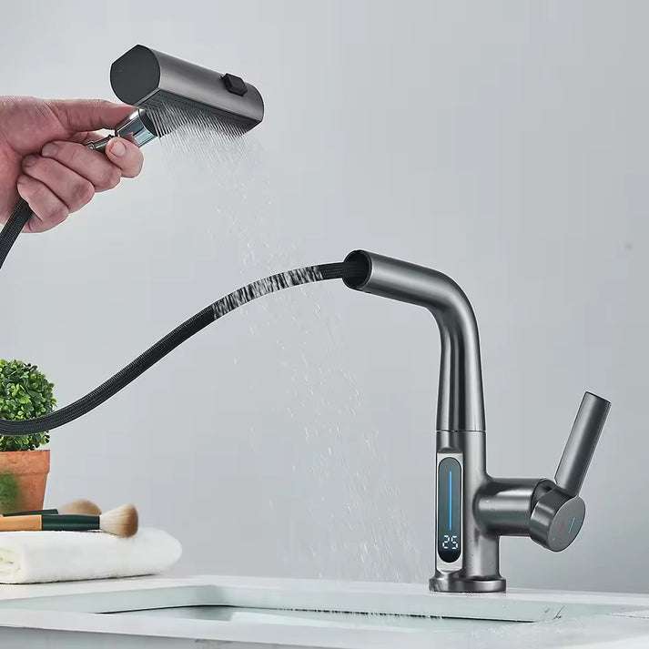 Norvo | Moderne digital vannfall kran for vask