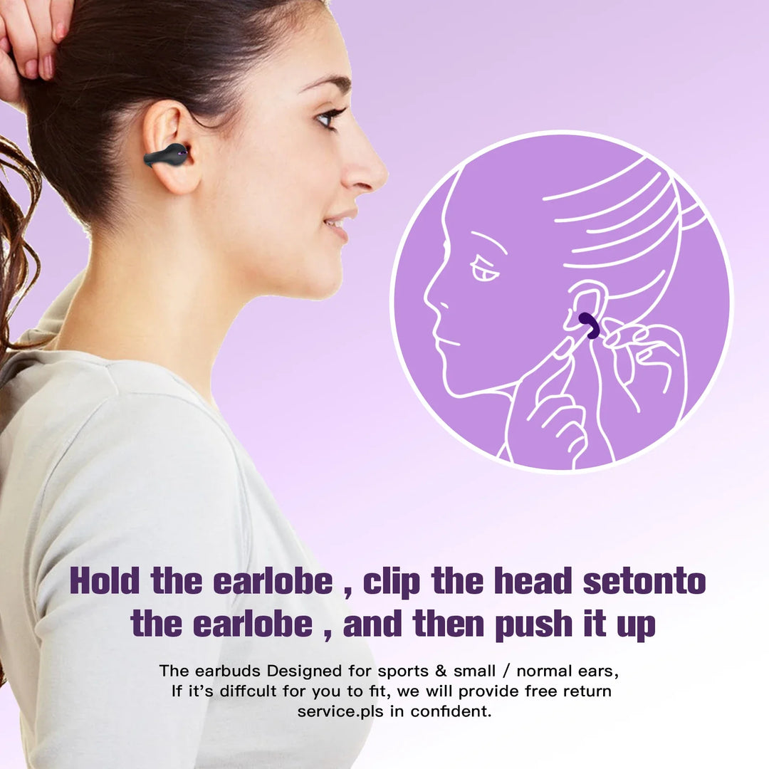 Skanto | Bone Conduction Øreklips Hodetelefoner