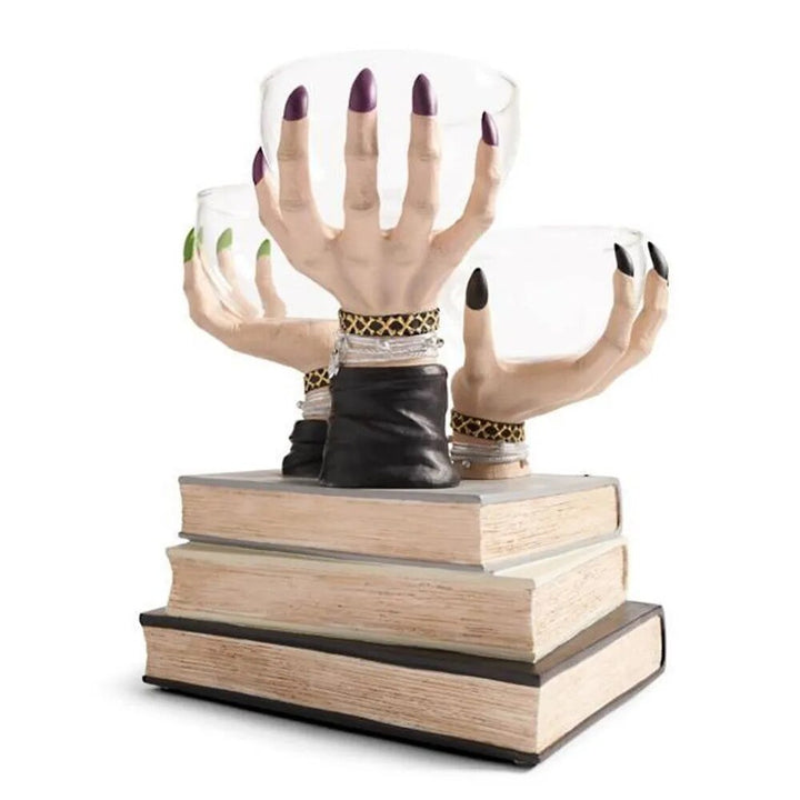 Skanto | Witch Hand Vintage Resin Party Snack Holder