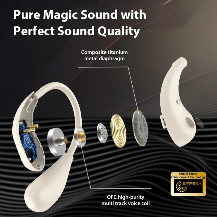 Skanto | Bone Conduction Bluetooth Touch Control Ørepropper
