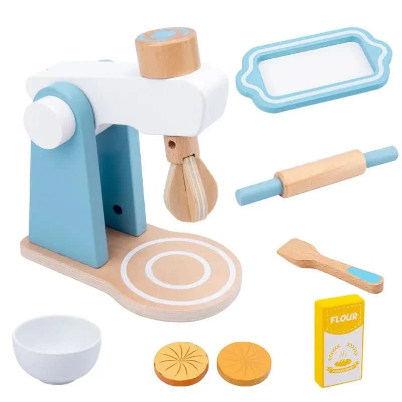 Skanto | Premium tre leke kjøkken med blender, brødrister & kaffemaskin