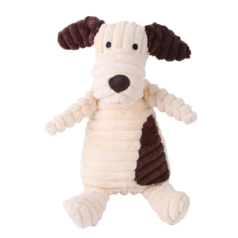 Skanto | Hundelek Plush Squeaky Chew Dyr