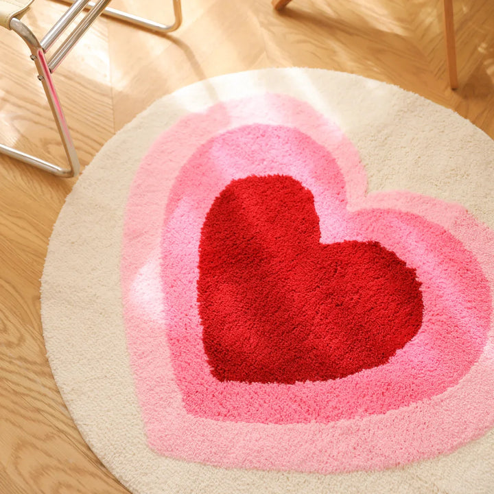 Gradient Heart Mat | Skanto
