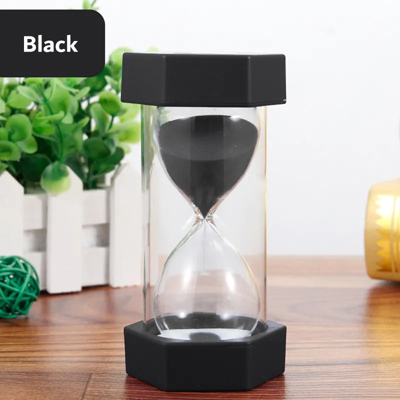 Hexagonal dekorativ timeglass – flere tidsalternativer og farger | Skanto