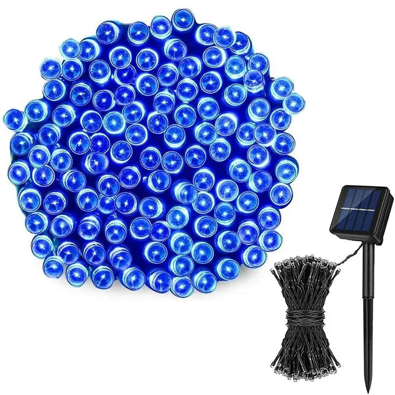 Skanto | Vannavvisende solgarland med LED-lamper for hagen