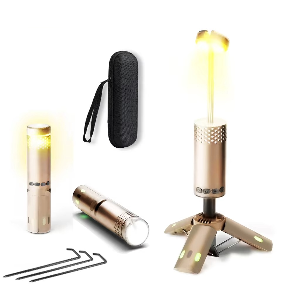 Skanto | Multifunksjonell LED Campinglykt & Stativ