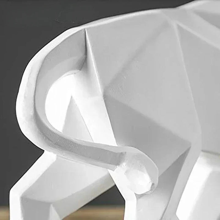 Skanto | ToroArte Stål Skulptur | Nordisk Design | Harzfigur Moderne | 35 cm / 26 cm