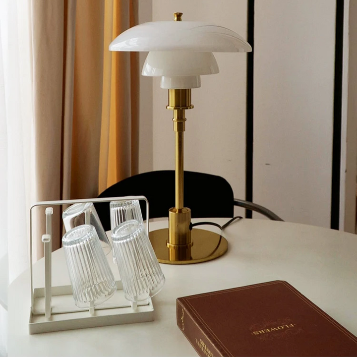 Skanto | Retro Design Glass Bordlampe