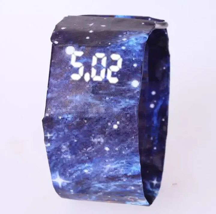 Skanto | Trendy Wrap Digital Paper Watch