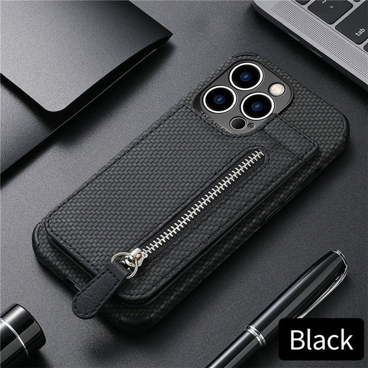 Skanto | Zip Zip Elegance Lommebok iPhone Etui