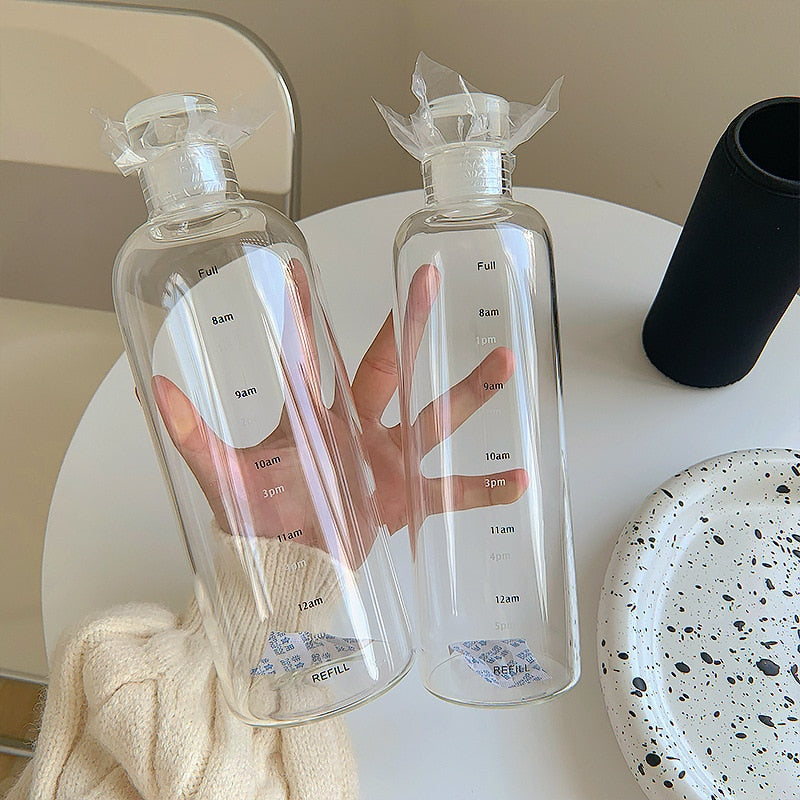 Norvo | Time Scales varmebestandig glass vannflaske