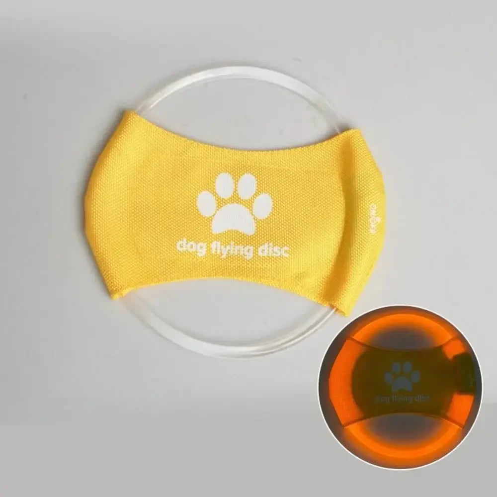LED Frisbee for dogs oppladbar og vanntett Skanto