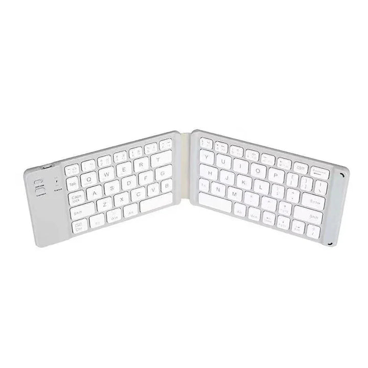Trådløst sammenleggbart Bluetooth-tastatur med berøringspute – Kompakt, allsidig og ultrabærbar | Skanto