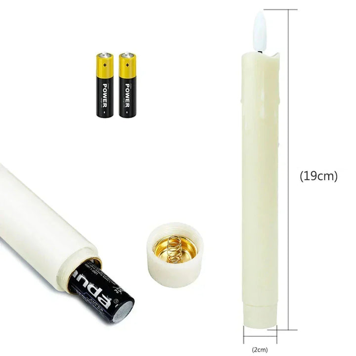 Skanto | Taperflame – Flammeløse 3D LED Lys