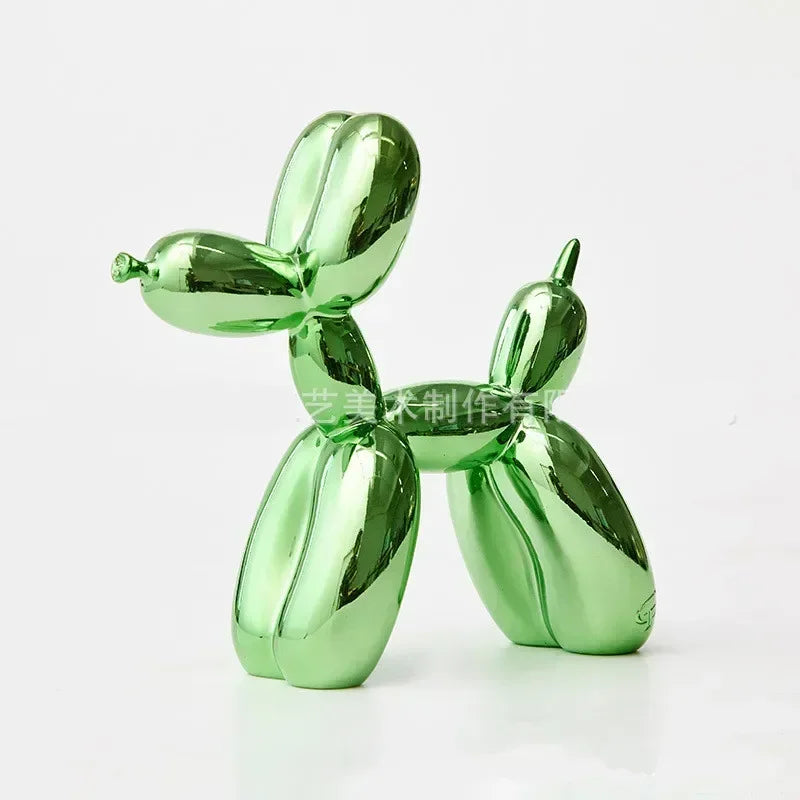 Skanto | Nordisk Ballonghund Skulptur Harpiks Dyreskulptur Kunst Skulpturer og Figurer Håndverk Hjem Innredning Rom Desktop Tilbehør