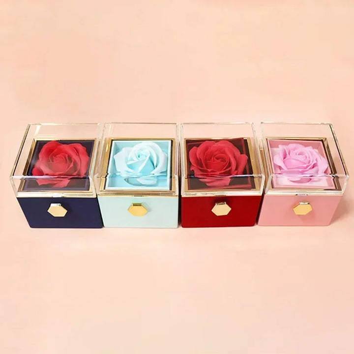 Skanto | Evig Rose Spin Display Smykkeske