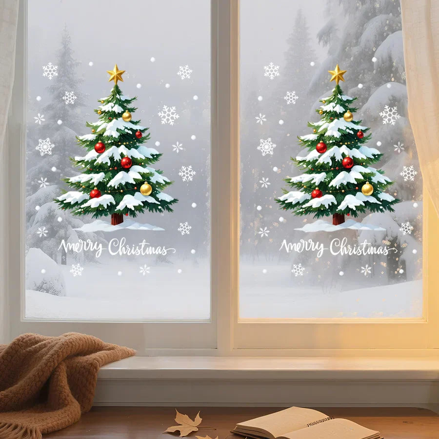 Skanto | Merry Glow 3D Juletre Klistremerke