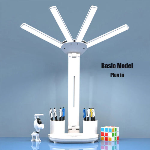 Skanto | Multifunksjonell 3 i 1 Skrivebord LED Lampe