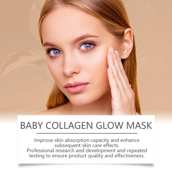 Skanto | Koreansk Glass Hud Kollagen Glow Maske
