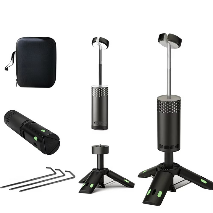 Skanto | Multifunksjonell LED Campinglykt & Stativ