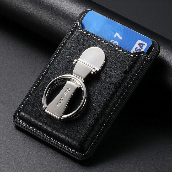 Skanto | Lær Magsafe Telefon Lommebok Holder