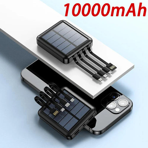Skanto | 4 i 1 Solenergi-ladende Power Bank