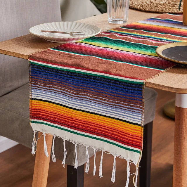 Skanto | Fargerik meksikansk serape-teppe