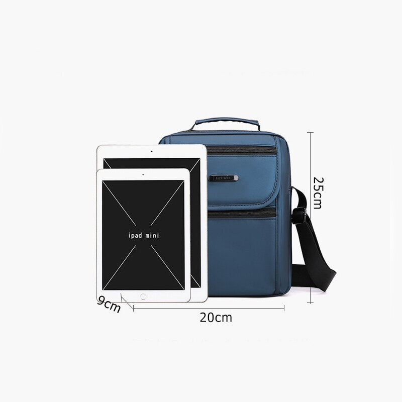 Skanto | Travel Smart Multi-Layer Skulder Messenger Bag
