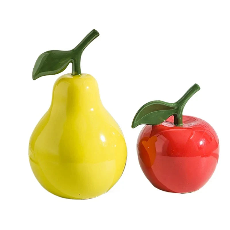 Frukt Keramisk Ornament – Borddekorasjon & Hjem Accent | Skanto
