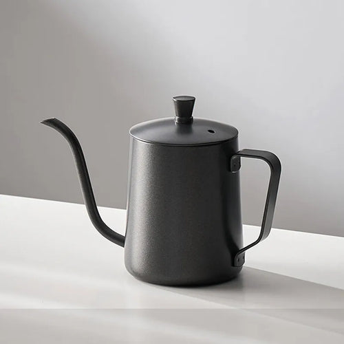 Skanto | GIANXI Hånd Punch Kanne med Lokk Drypp Svanenakke Tut Kaffe Vannkoker Lang Åpning Kaffe Maskin Kaffe Tilbehør