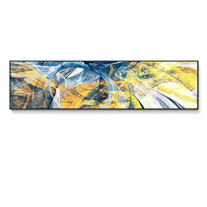 Modern Abstract Wide Format Wall Art Fine Art Canvas Print Pictures for Living Room Over Sofa Art for Bedroom Over Bed | Skanto