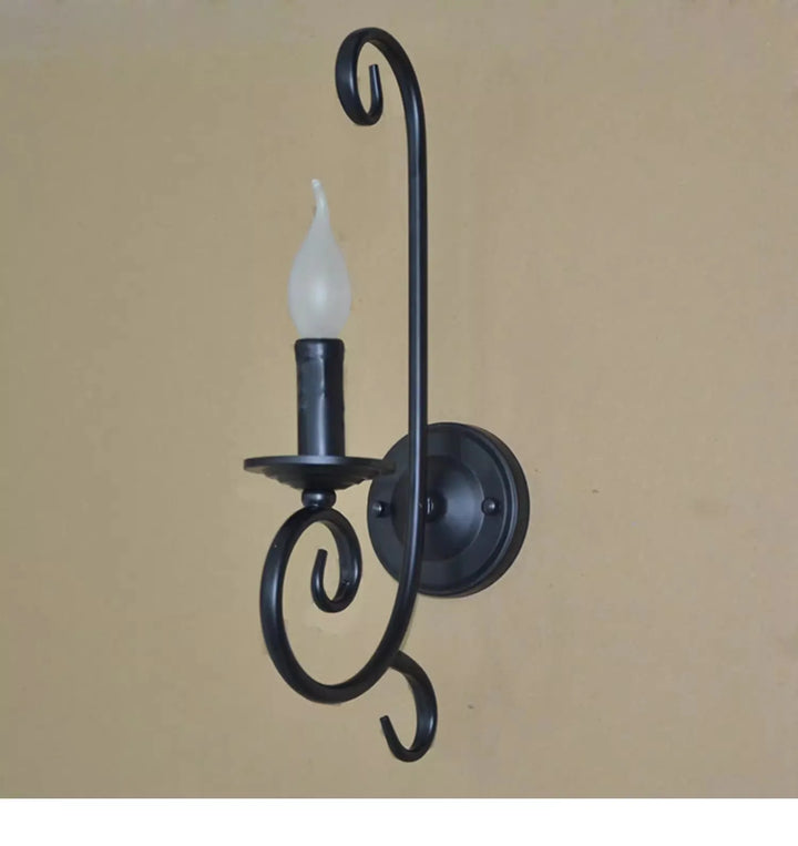 LuminousEra - Elegant Industriell Vegglampe for Soverom Skanto