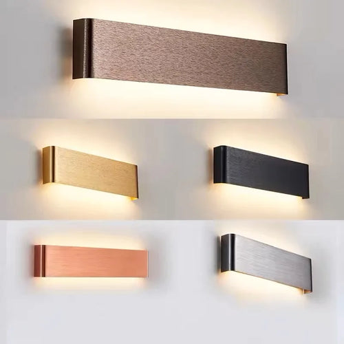 Skanto | LumiEra Moderne LED Vegglampe | Stilrent Design | Varme Hvite Lys for Soverom, Gang & Bad